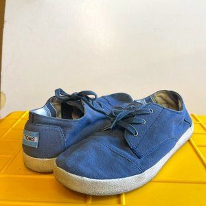 Toms Navy Blue Unisex Shoes 8.5 Womens